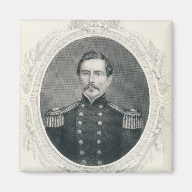 Aimant Général Pierre Gustave Toutant Beauregard (Devant)