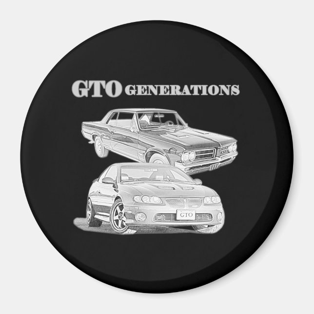 Aimant Générations GTO (Devant)