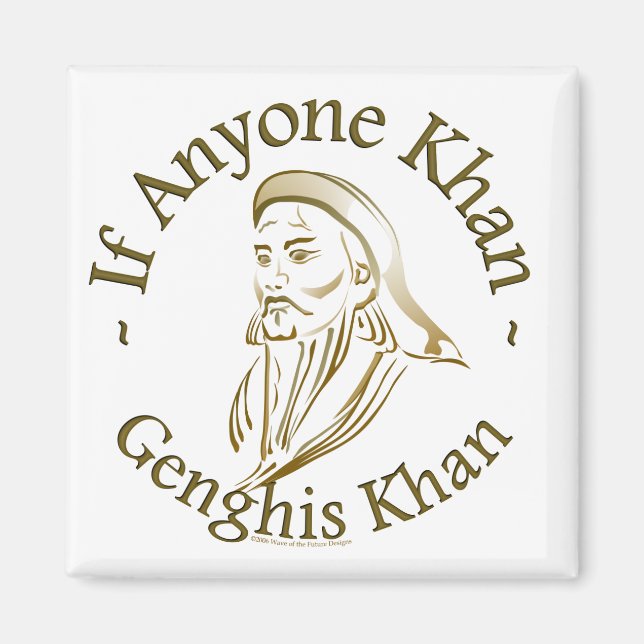 Aimant Genghis Khan (Devant)