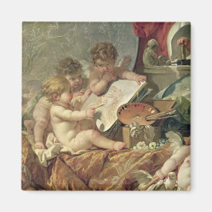 Aimant Génie enseignant les arts, 1761