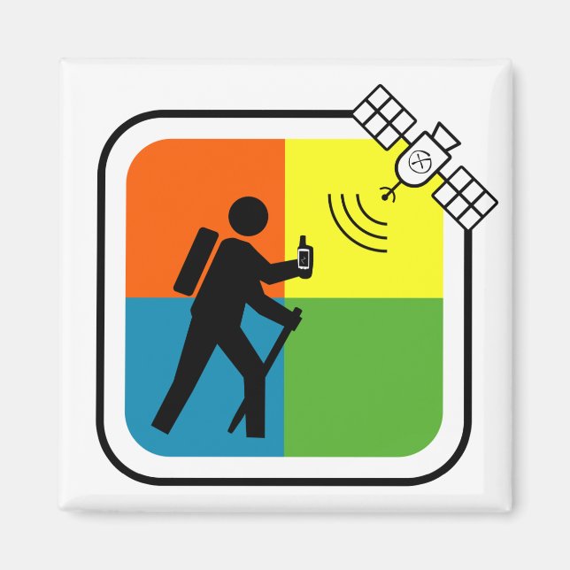 Aimant GeoCacher (Devant)