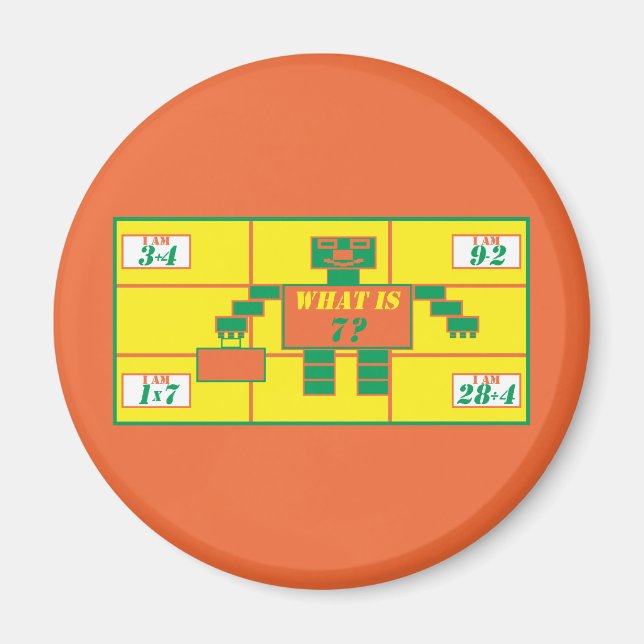 Aimant Géométrie - Magnet-Rectangle-Age 7 (Devant)