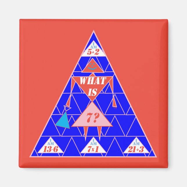 Aimant Géométrie-Magnet-Triangle-Âge 7 (Devant)