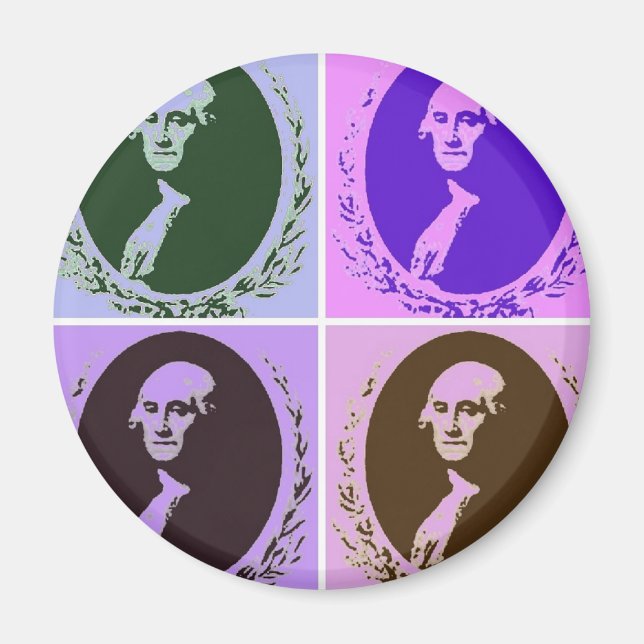 Aimant George Washington (Devant)