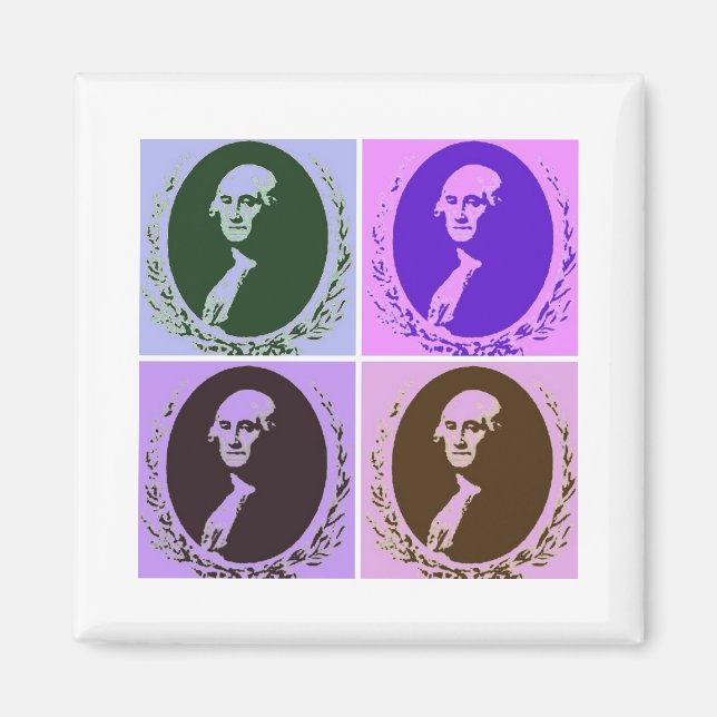 Aimant George Washington (Devant)