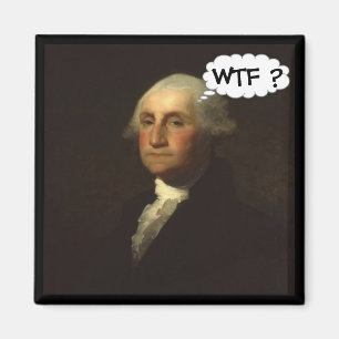 Aimant George Washington tournant dans sa tombe