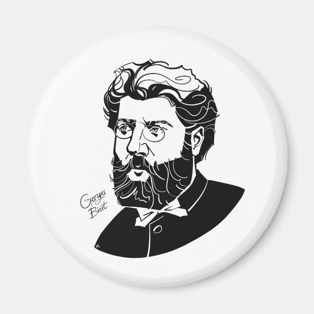 Aimant Georges Bizet (Devant)