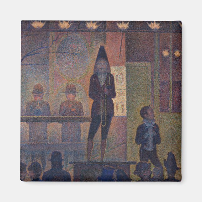 Aimant Georges Seurat - Diaporama de cirque (Devant)