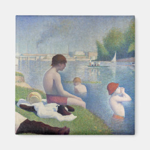 Aimant Georges Seurat - Les Baigneurs à Asnières