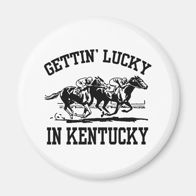 Aimant Gettin' Lucky au Kentucky (Devant)