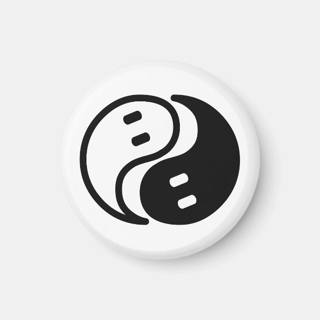 Aimant Ghost Yin Yang (Devant)