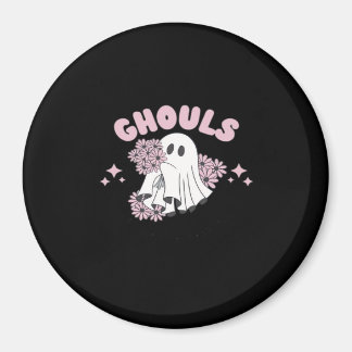 Aimant Ghouls veut juste s'amuser Halloween Art Basic Sty
