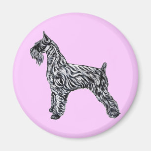Aimant Giant Schnauzer