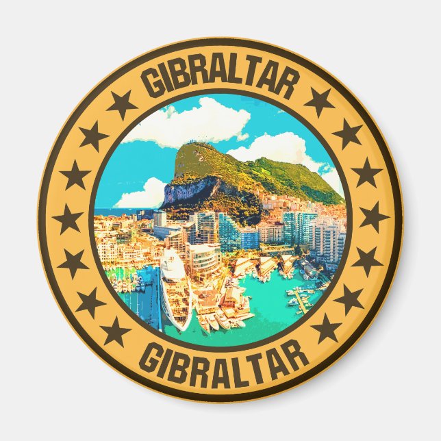 Aimant Gibraltar (Devant)