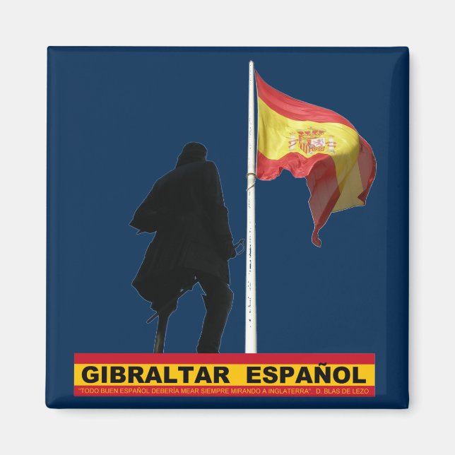 Aimant Gibraltar Español (Devant)