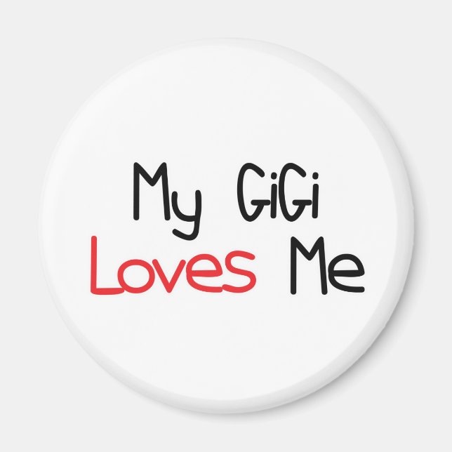 Aimant GiGi M'Aime (Devant)