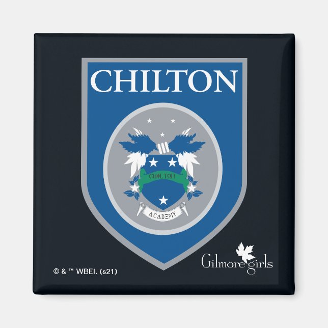 Aimant Gilmore Girls | Badge de l'Académie Chilton (Devant)