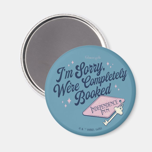 Aimant Gilmore Girls Completely Booked Design (Recto/Verso)