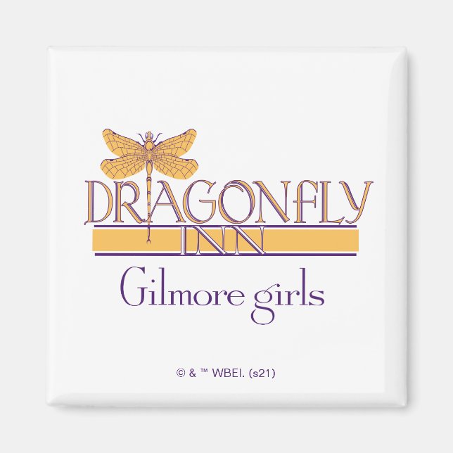 Aimant Gilmore Girls | Logo de Dragonfly Inn (Devant)