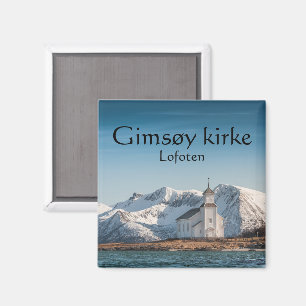Aimant Gimsoy Church Lofoten Norvège