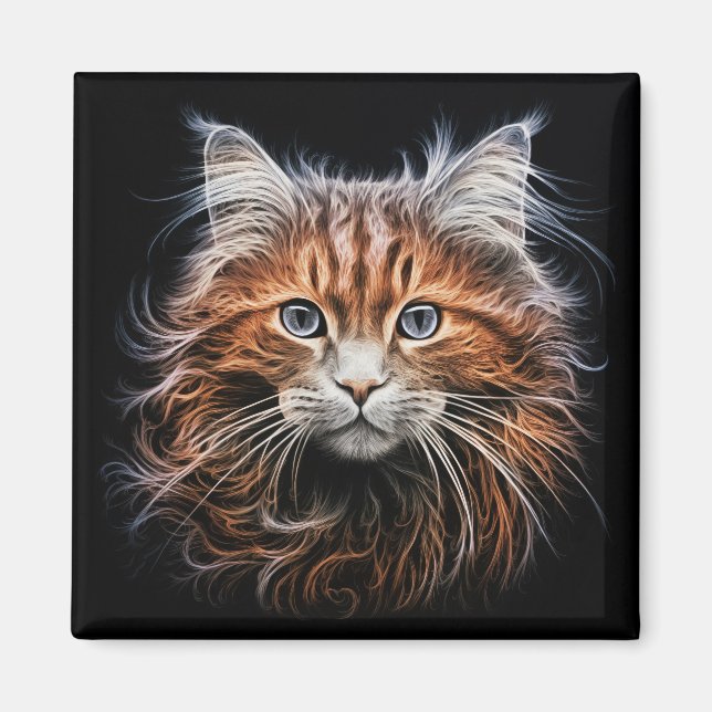 Aimant Ginger Cat (Devant)