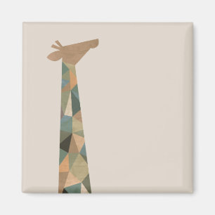 Aimant Giraffe Abstraite
