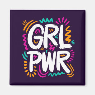 Aimant Girl Power