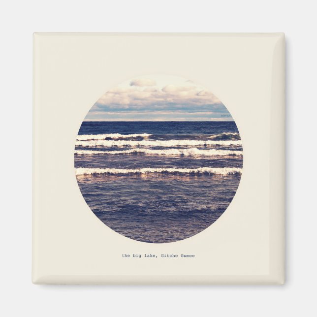 Aimant Gitche Gumee (Devant)