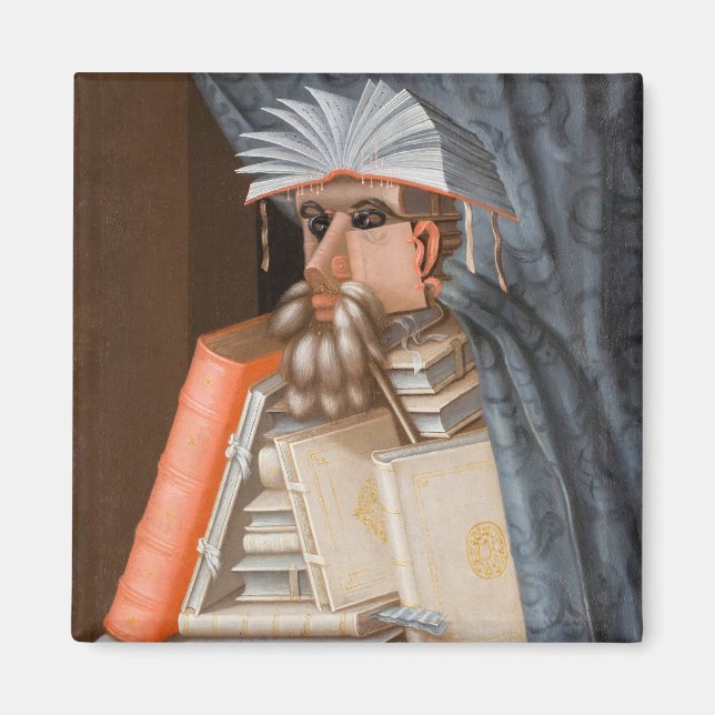 Aimant Giuseppe Arcimboldo - Le Bibliothécaire (Devant)