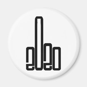 Aimant Give 2020 The Finger 2020 Sucks