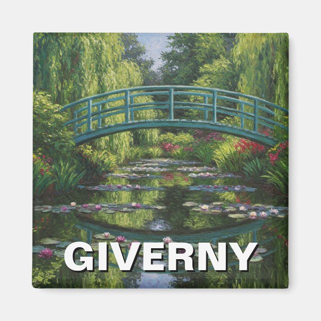 Aimant Giverny France Travel (Devant)