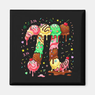 Aimant Glace à la crème Pi Math Pi Math Drôle Symbole de 