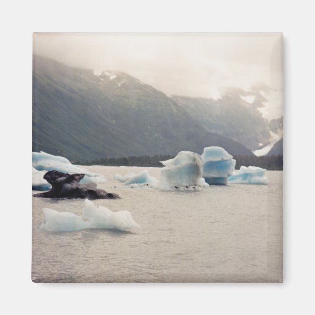 Aimant Glace bleue (Devant)