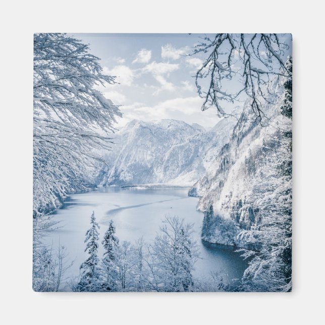 Aimant Glace et neige | Lac Königssee, Allemagne (Devant)