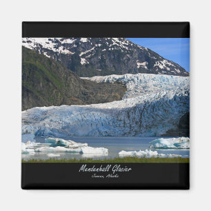 Aimant Glacier de Mendenhall / Juneau Alaska