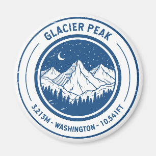 Aimant Glacier Peak Washington Randonnée Skiing Travel