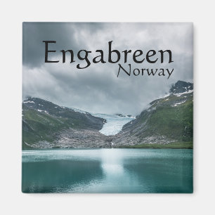Aimant Glacier Svartien Norvège
