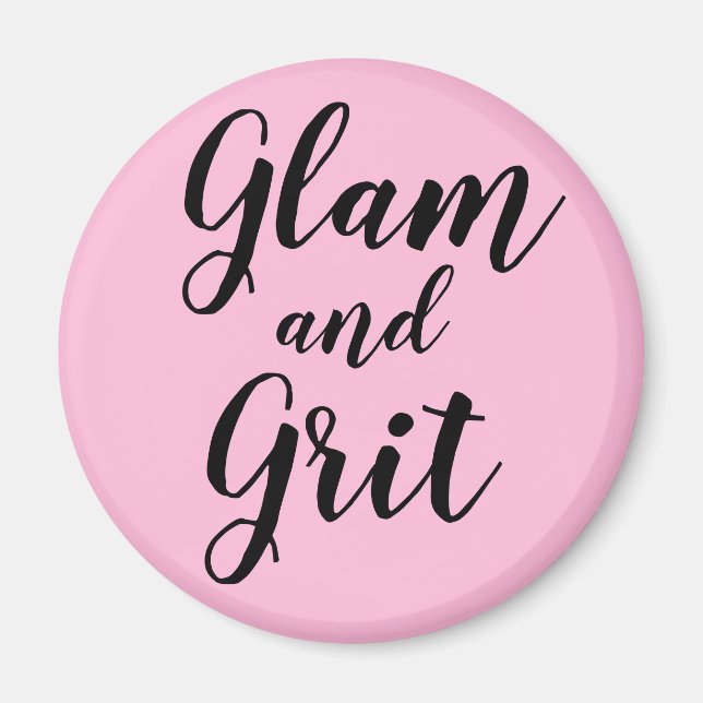 Aimant "Glam and Grit" (Devant)