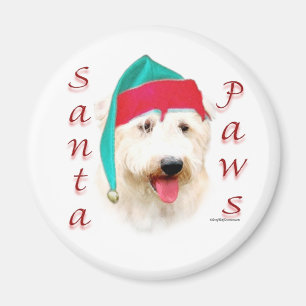 Aimant Glen of Imaal Terrier Père Noël Paws