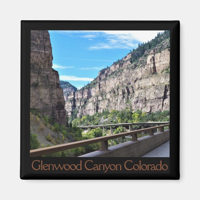 Aimant Glenwood Canyon Colorado (Devant)
