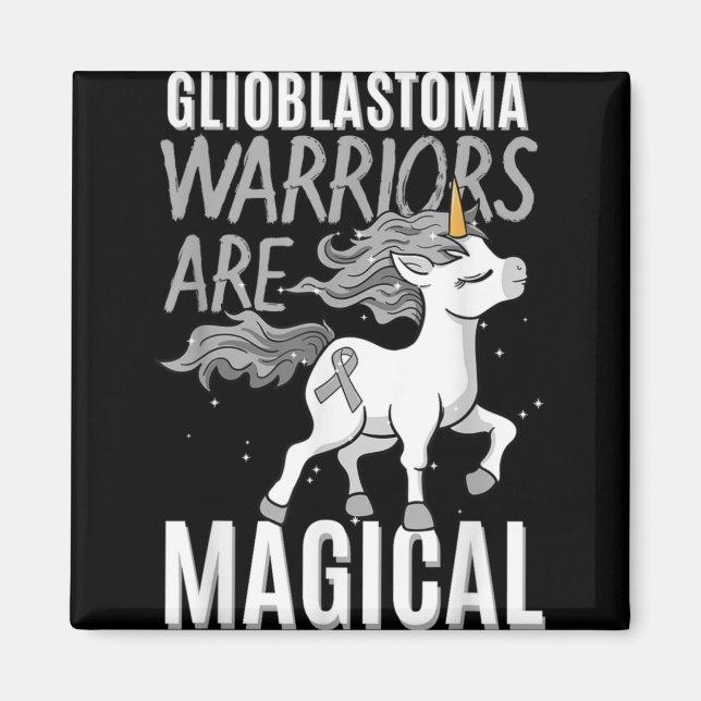 Aimant Glioblastoma Multiforme Warrior Grade Iv Astrocyto (Devant)