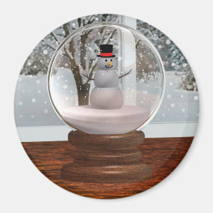 Aimant Globe des neiges