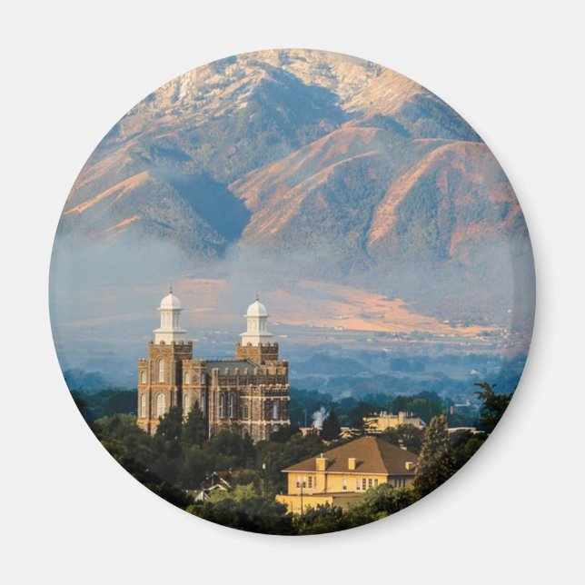 Aimant gloire de logan utah (Devant)
