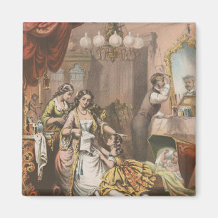 Aimant Glycérine de cacao de Hovey, vers 1860