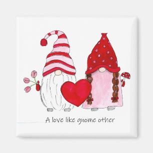 Aimant Gnome Couple Un amour comme gnome autre