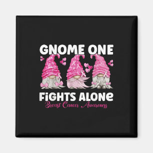 Aimant Gnome One combat seul rose _ Décerné du cancer du