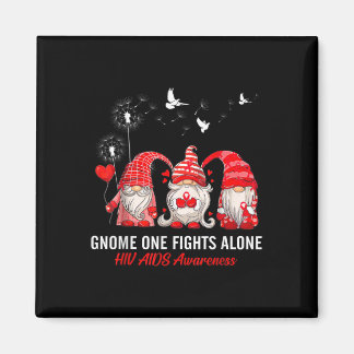 Aimant Gnomes On combat seul La Sensibilisation Au Vih