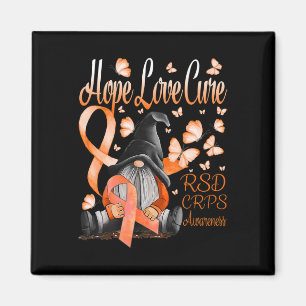 Aimant Gnomes Rsd Crps Sensibilisation Espoir Aimer Cure 