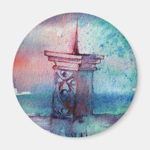 AIMANT GNOMON ET DAME DU LAC