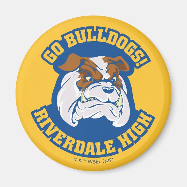 Aimant Go Bulldogs - Riverdale High (Devant)